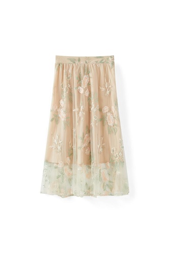 [107322120095_Var-383702] Skirt_XXL_Green tone