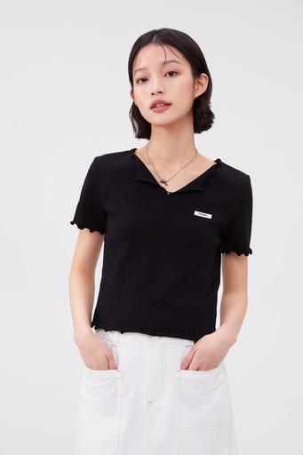 [101322100084_Var-381280] Short Sleeve T-shirt_XXL_Black